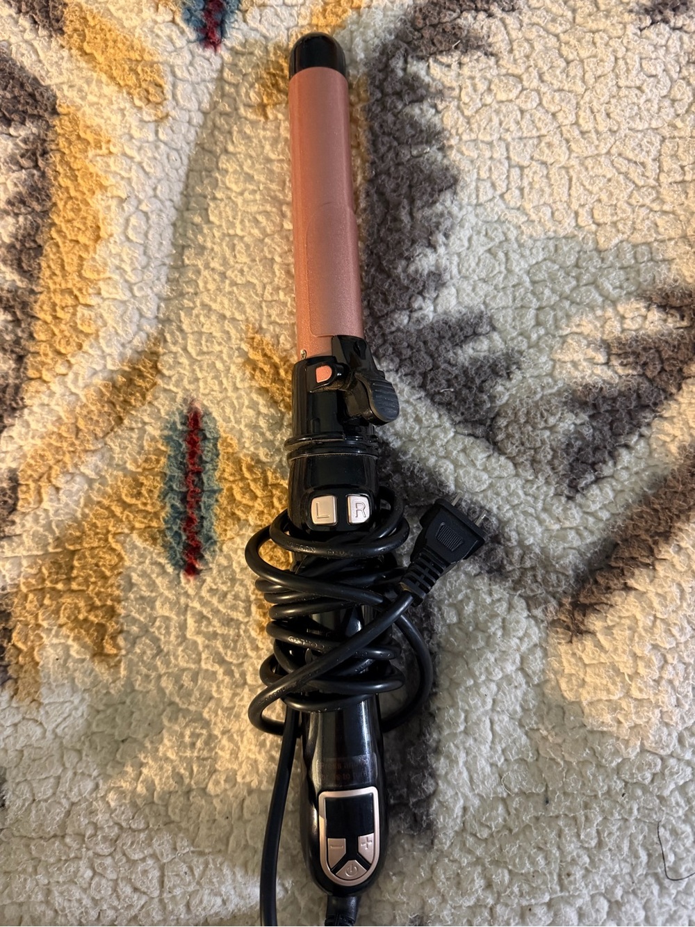 Rotating Curling Wand Hair Styler